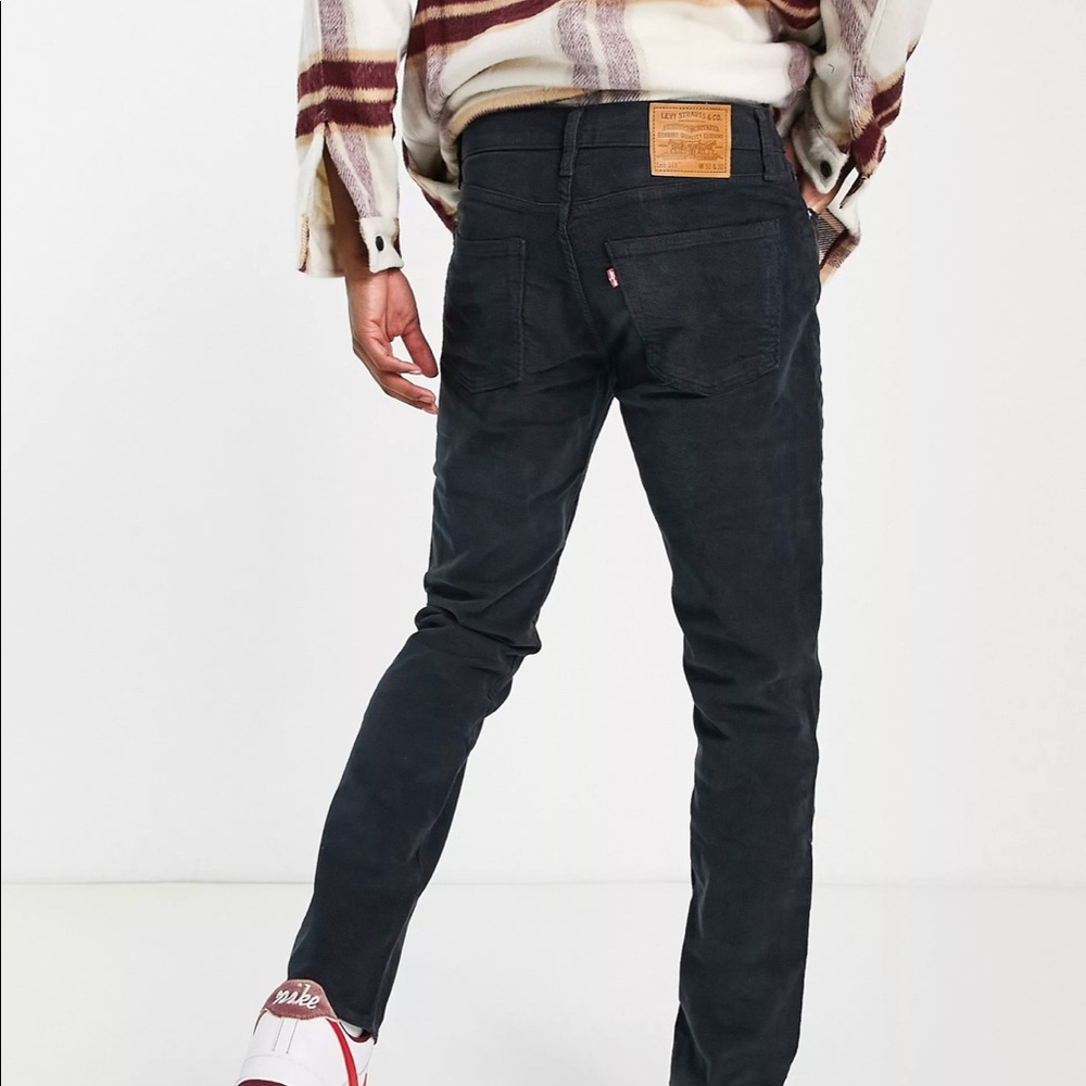 Levi’s Mens Slim Fit 511 Corduroy Navy